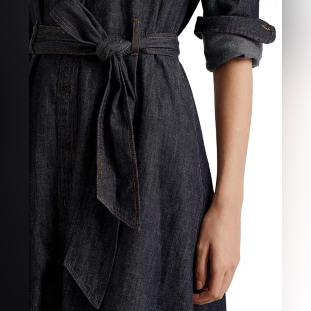 Ralph Lauren Denim Shirt Dress - Picture 3 of 12